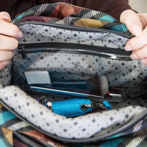 NWT Lug Rumble Quilted Satchel Bag with Crossbody Strap - Picture 13 of 15